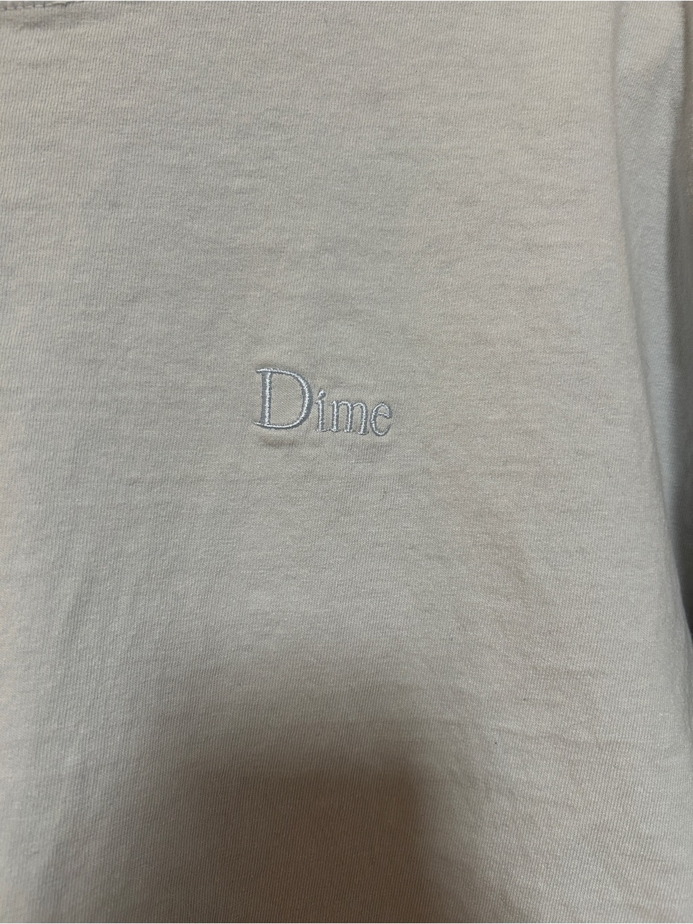 Dime Embroidered Logo Tee